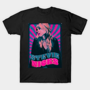 stevie nicks vintage pink color T-Shirt